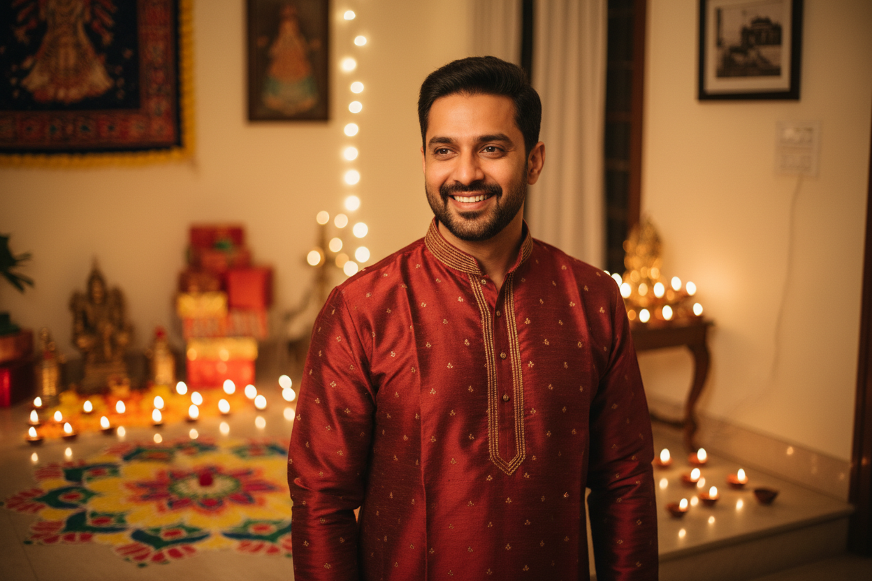 Best Men's Kurtas for Diwali 2026: Dress to Impress This Festive Season