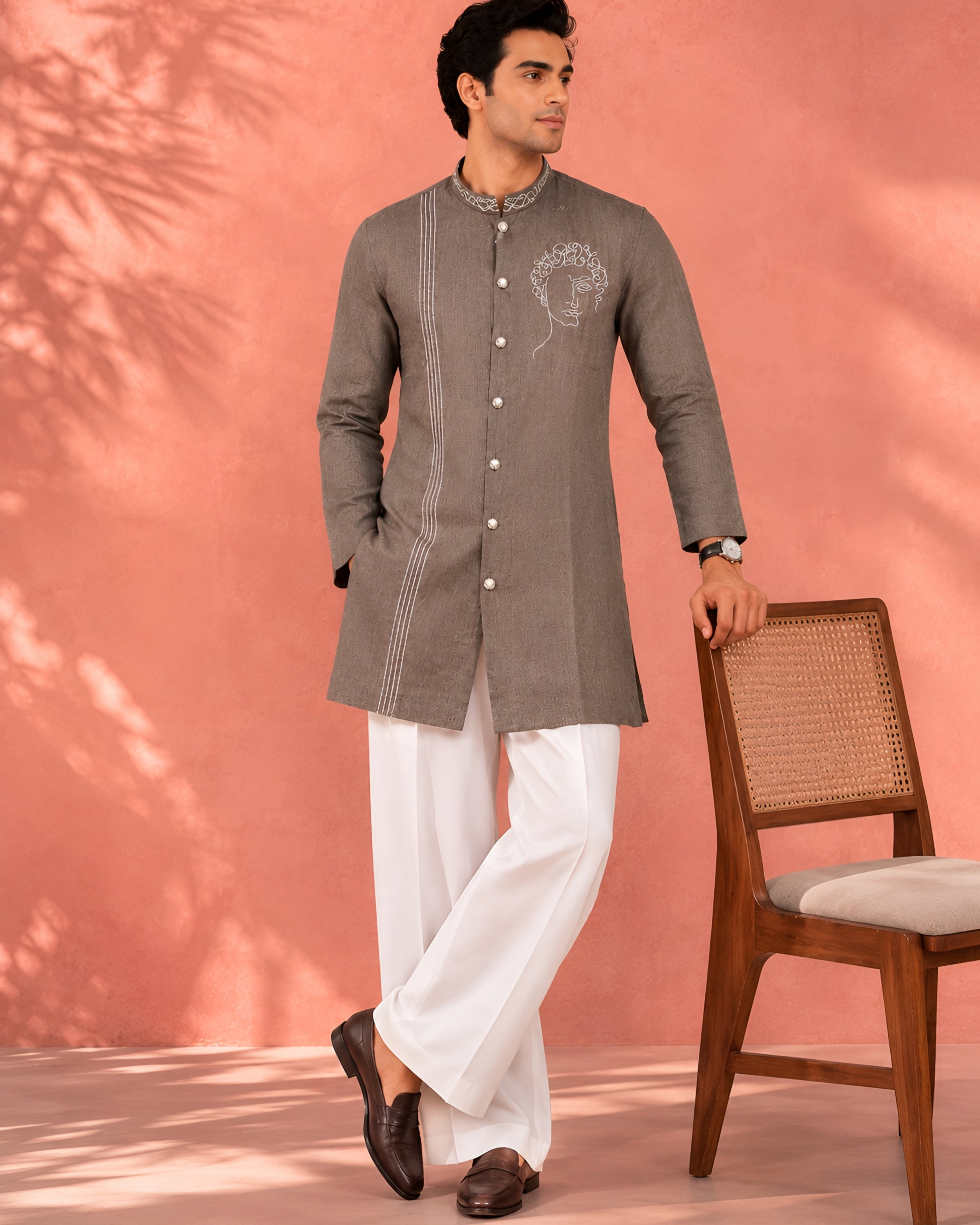 Linen Kurta