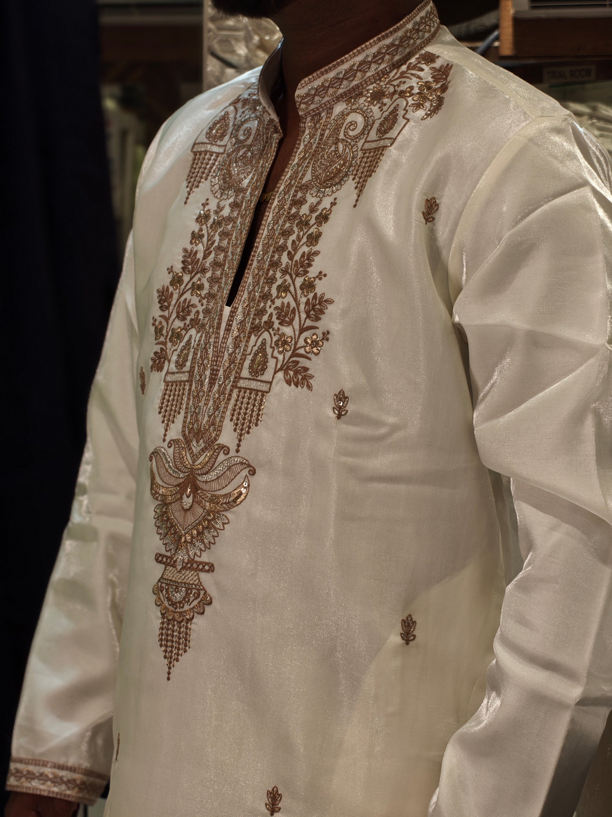 Premium Embroidered Festive Kurta