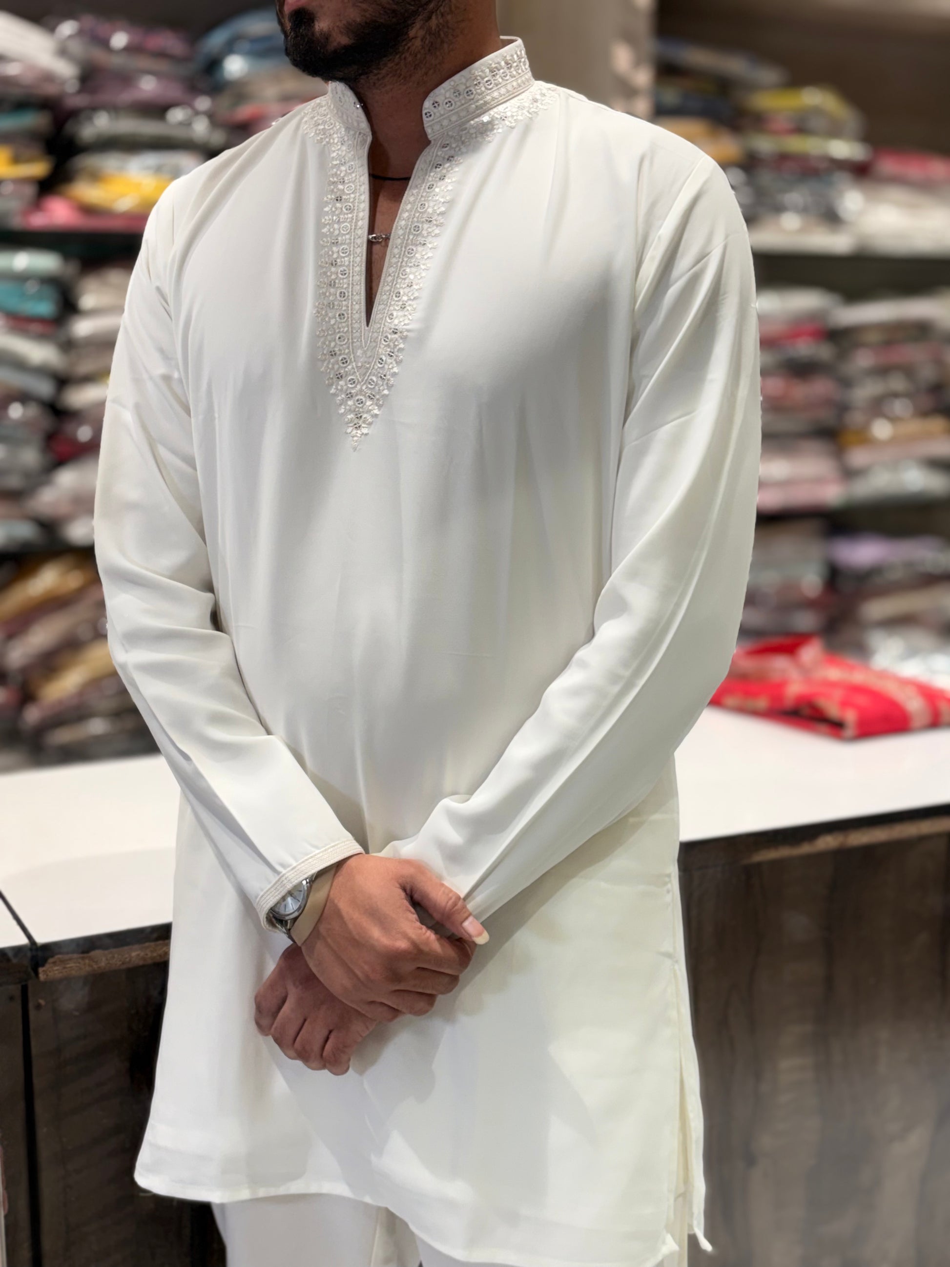 Premium Lachka Silk Kurta Pant Set