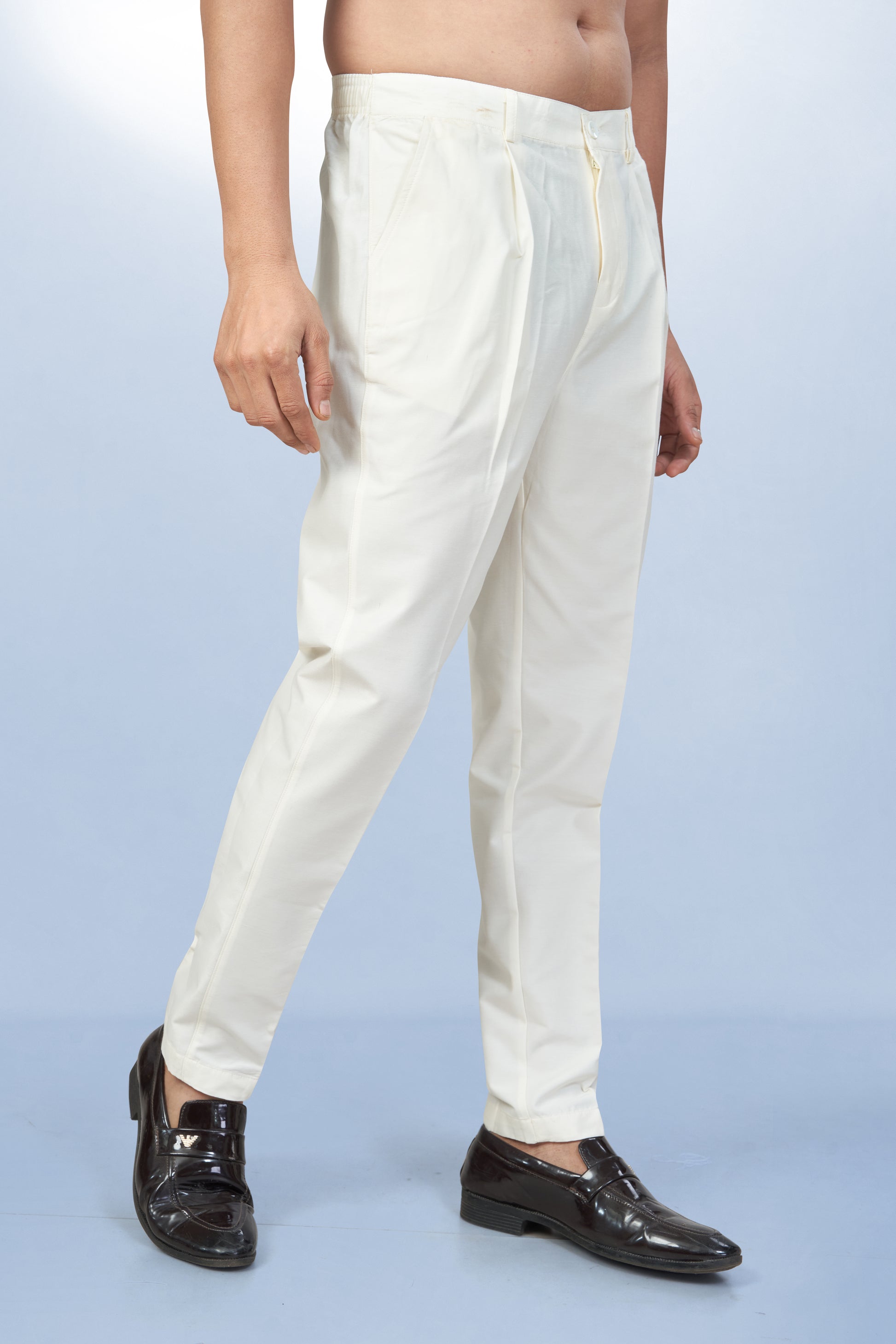 Slim-Fit Pleated Polo Pant (Trousers)