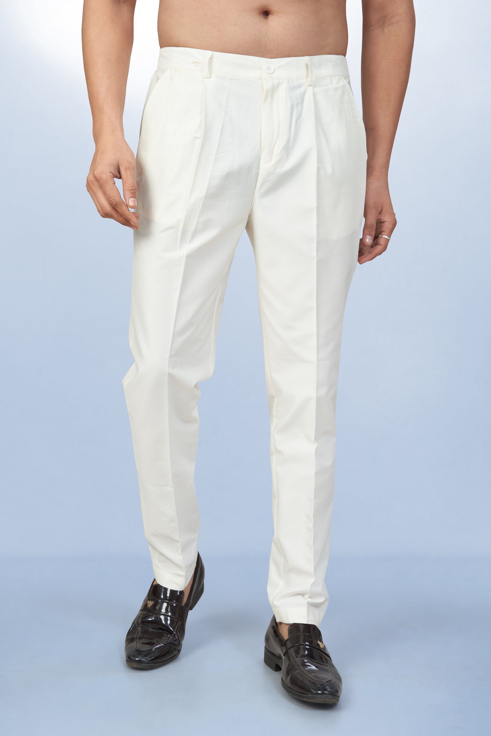 Slim-Fit Pleated Polo Pant (Trousers)