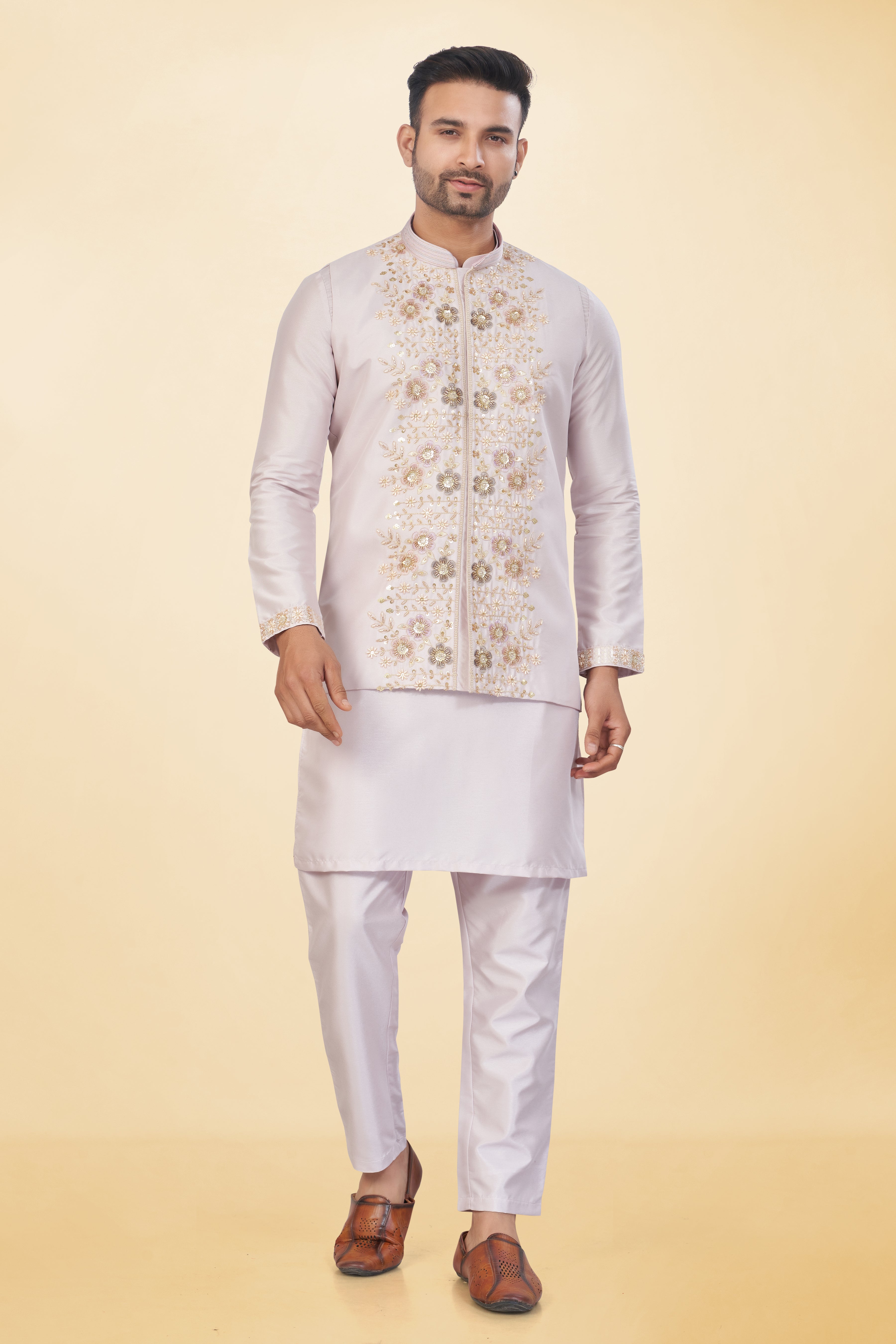 Lovely Light Lavender Jacket Suit